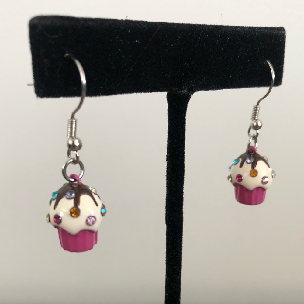New Small Cupcake Earrings